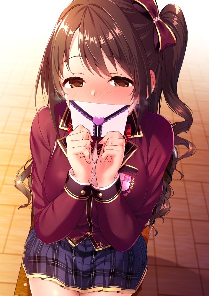 shimamura uzuki (idolmaster and 2 more) drawn by satou_kuuki