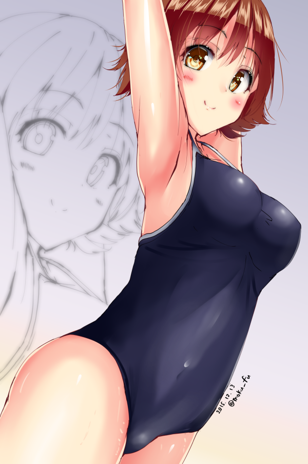 honda mio (idolmaster and 1 more) drawn by mokufuu