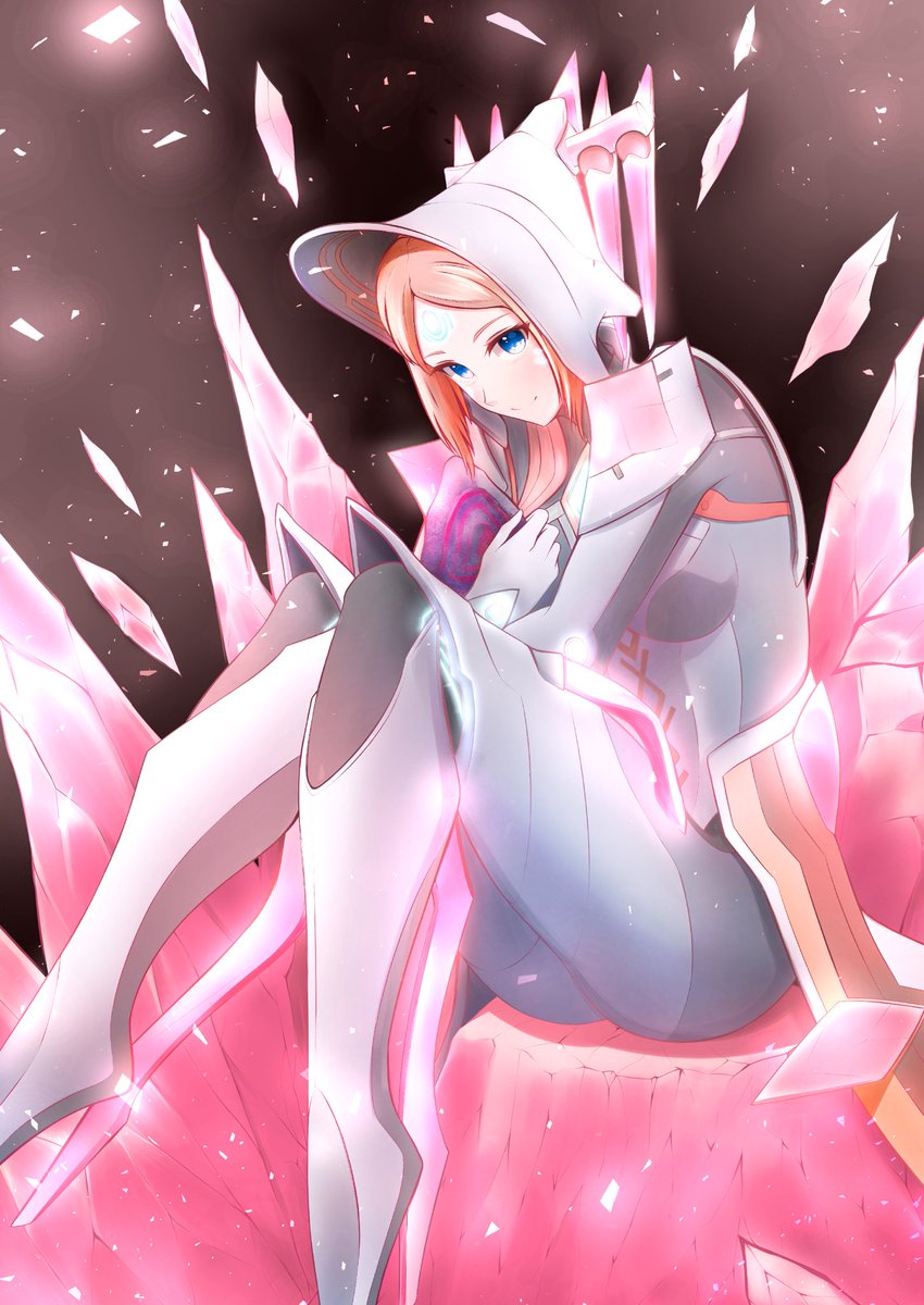 agate (xenoblade chronicles and 1 more) drawn by mercury_xeno