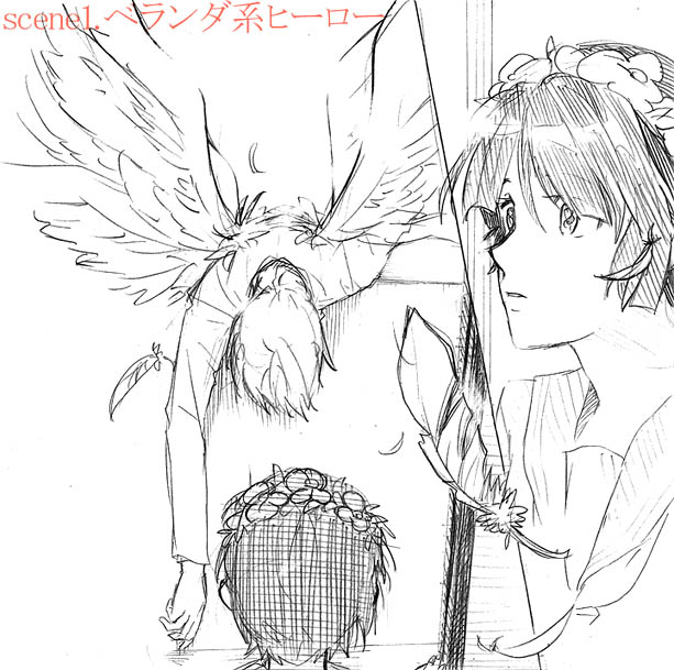 uiharu kazari and kakine teitoku (toaru majutsu no index and 1 more) drawn by yu_(kito)