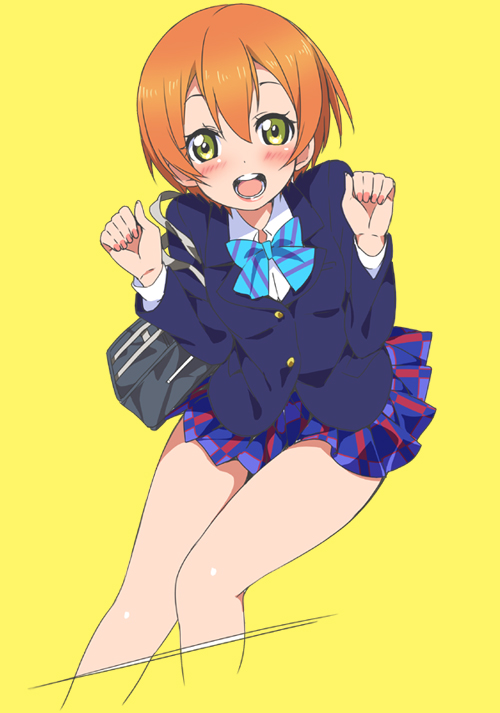 hoshizora rin (love live! and 1 more) drawn by mizuki_makoto