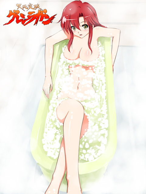 yoko littner (tengen toppa gurren lagann) drawn by niwatori_kokezou