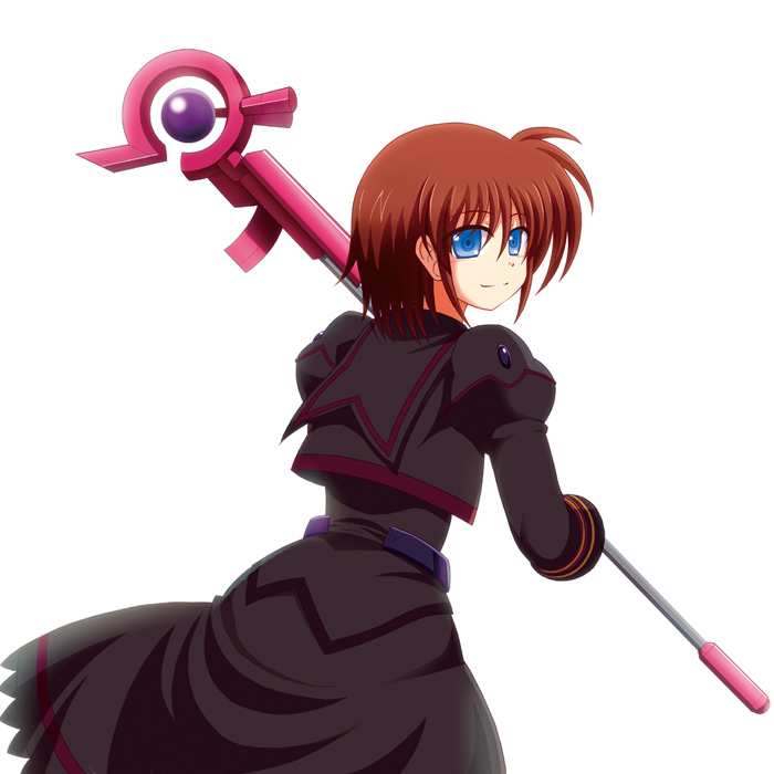 stern the destructor and luciferion (lyrical nanoha and 3 more) drawn by azumaya_hironaru