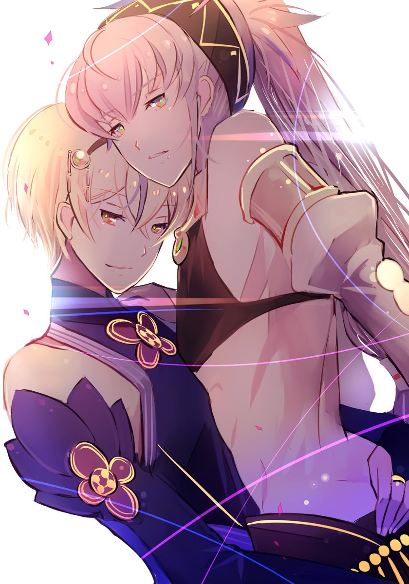 azura, takumi, leo, and olivia (fire emblem and 3 more) drawn by kariya_(mizore)