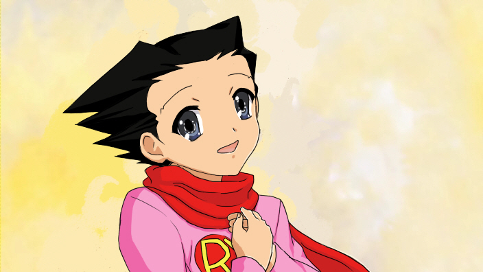 phoenix wright (suzumiya haruhi no yuuutsu and 1 more) drawn by bigak