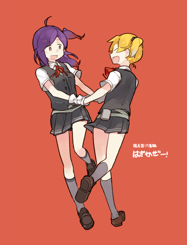 hagikaze and maikaze (kantai collection) drawn by glider_(guraida)