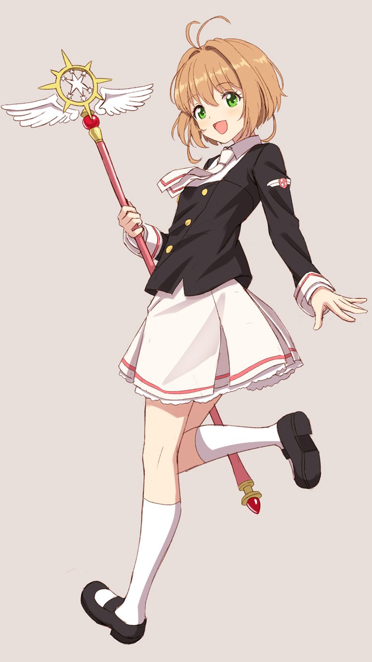 kinomoto sakura (cardcaptor sakura and 1 more) drawn by hyuuga_azuri