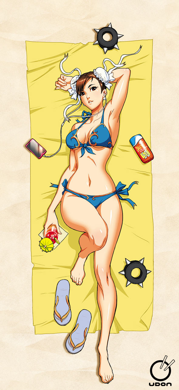 chun-li (street fighter and 1 more) drawn by arnold_tsang