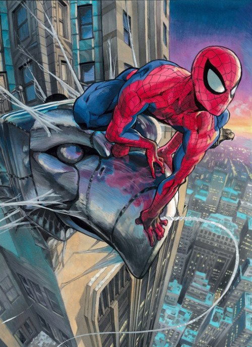 spider-man (marvel and 1 more) drawn by murata_yuusuke