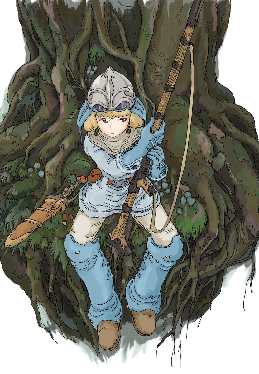 nausicaa (kaze no tani no nausicaa) drawn by aoi_zero