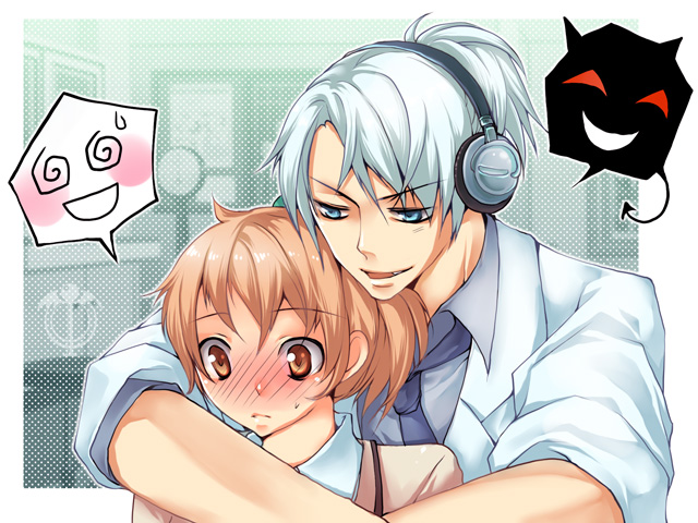 sakuragawa hitomi and wakatsuki ryuutarou (otometeki koi kakumei love revo!!) drawn by tooaya
