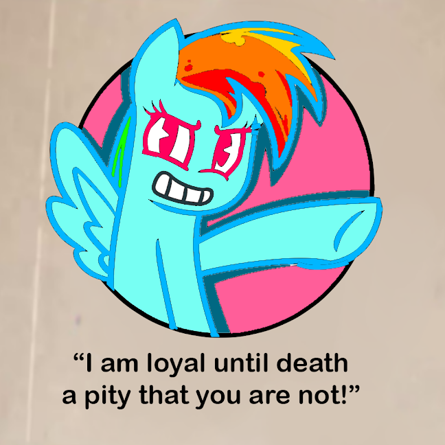rainbow dash (my little pony and 2 more) drawn by claribell3