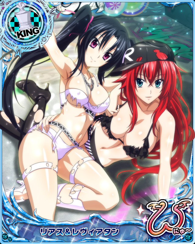 rias gremory and serafall leviathan (high school dxd and 1 more)