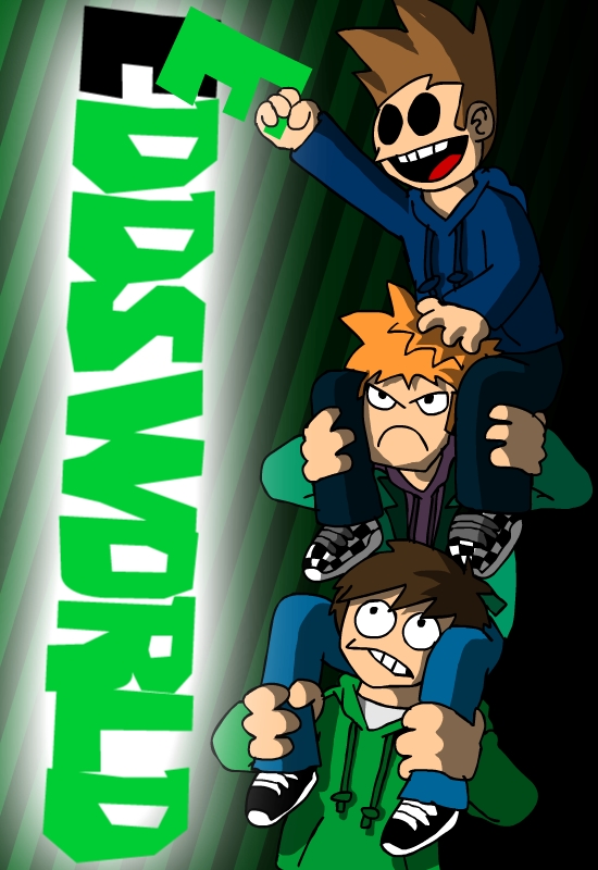 tom, edd, and matt (eddsworld) drawn by edd_gould