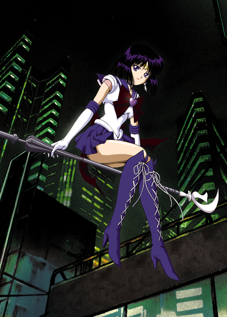 tomoe hotaru, sailor saturn, and super sailor saturn (bishoujo senshi sailor moon) drawn by hino_ryutaro