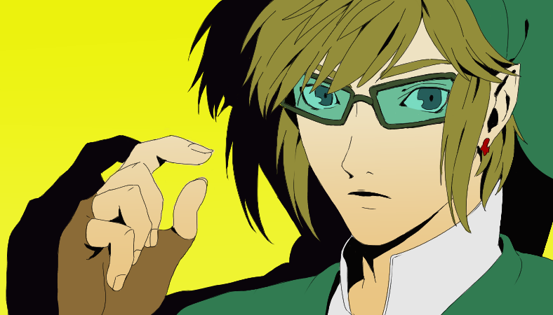 link (persona and 3 more) drawn by soraaya_giima