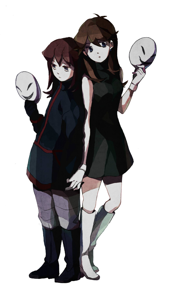 silver and green (pokemon and 1 more) drawn by yui_ko