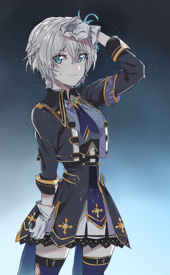 anastasia (idolmaster and 2 more) drawn by pinch_(nesume)