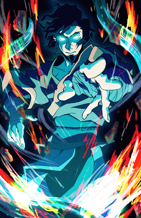 wan (avatar legends and 1 more) drawn by fiorewinchester