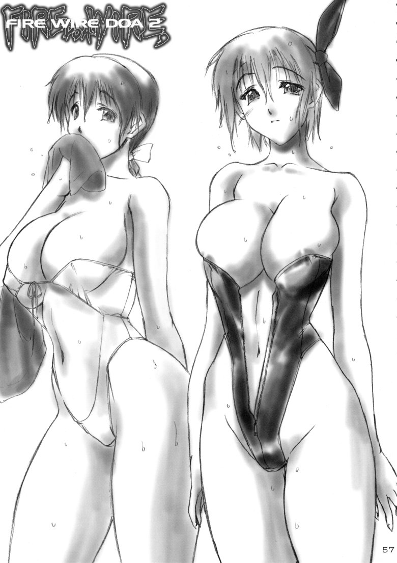 kasumi and ayane (dead or alive) drawn by iruma_kamiri