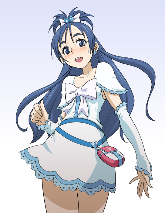 yukishiro honoka and cure white (precure and 1 more) drawn by haganemaru_kennosuke