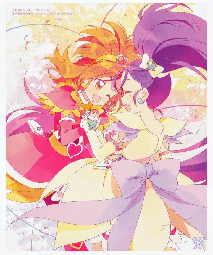 hyuuga saki, mishou mai, cure bloom, and cure egret (precure and 1 more)