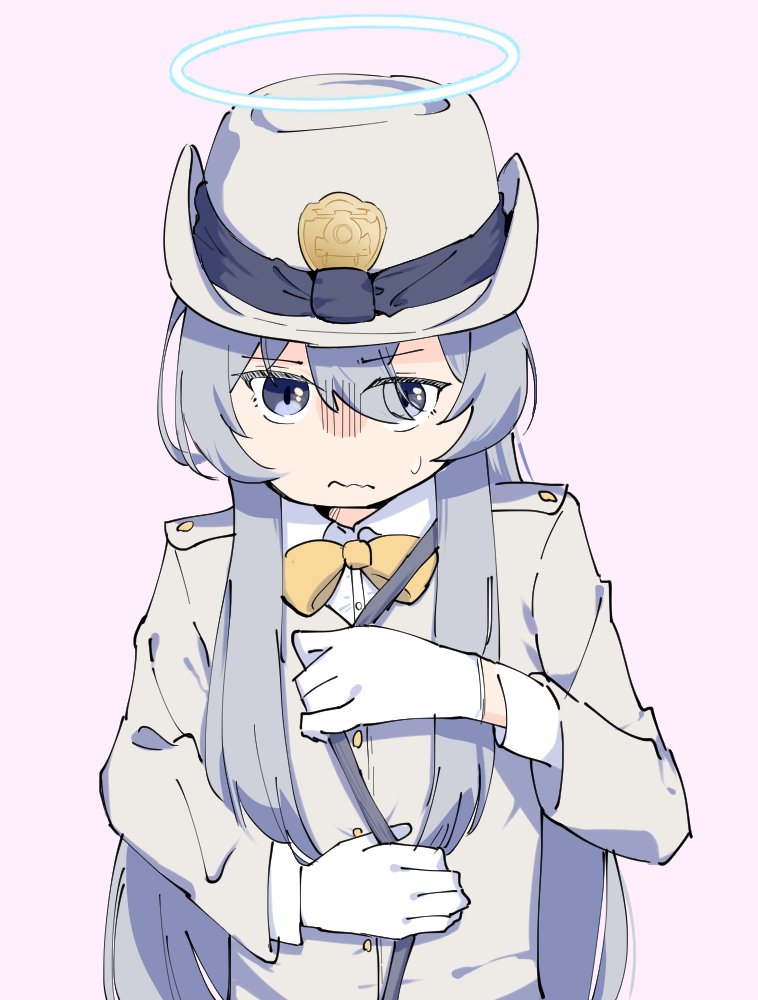 highlander railway academy student (blue archive) drawn by azuma_(78785369)