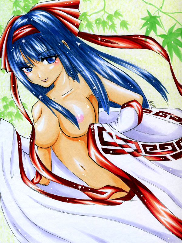 nakoruru (samurai spirits) drawn by takao_sasaki_904
