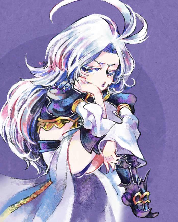 kuja (final fantasy and 1 more) drawn by megsuri