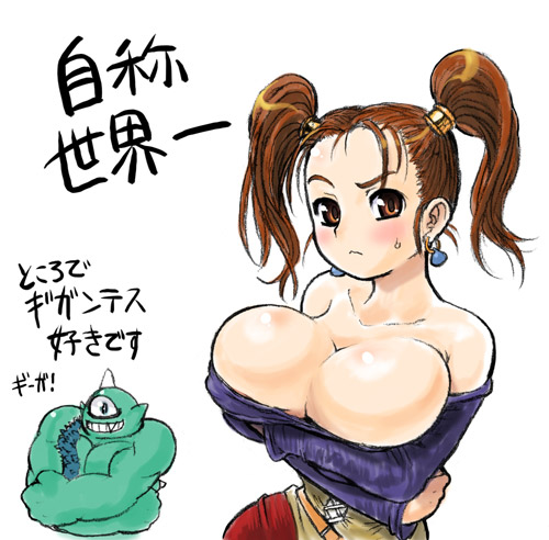 jessica albert (dragon quest and 1 more) drawn by rebis