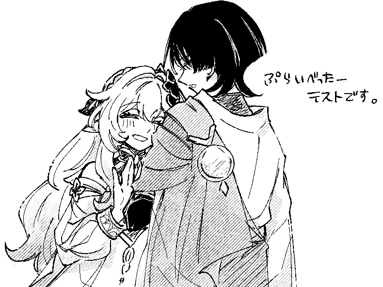 scaramouche, nahida, and wanderer (genshin impact) drawn by snc_tozai