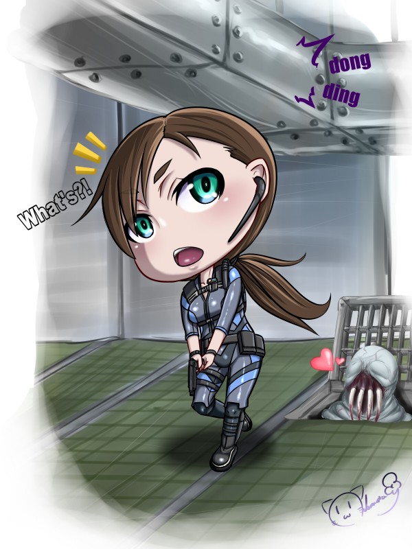 jill valentine and ooze (resident evil and 1 more) drawn by nekomata_yotsuba