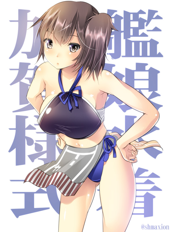 kaga (kantai collection) drawn by maki_(seventh_heaven_maxion)