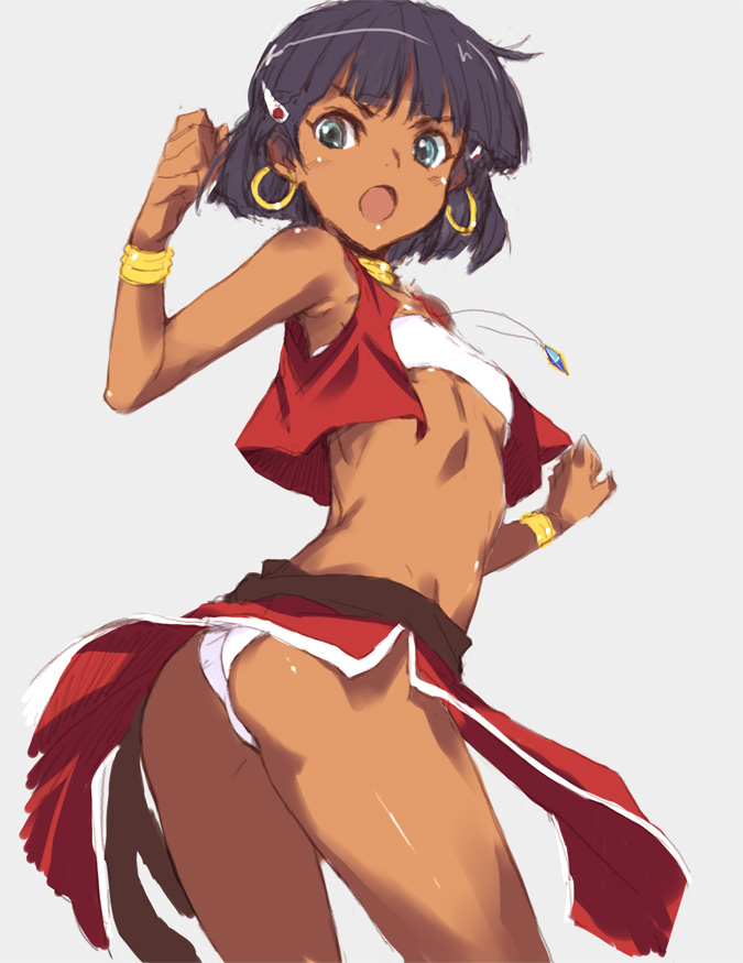 nadia la arwall (fushigi no umi no nadia) drawn by kawata_hisashi