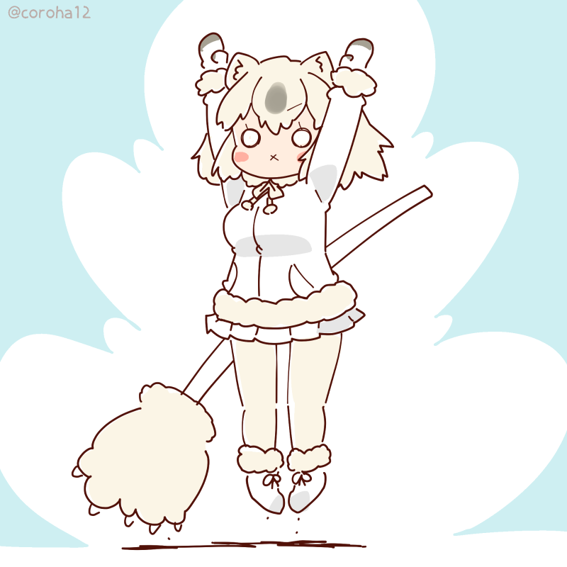 polar bear (kemono friends) drawn by coroha