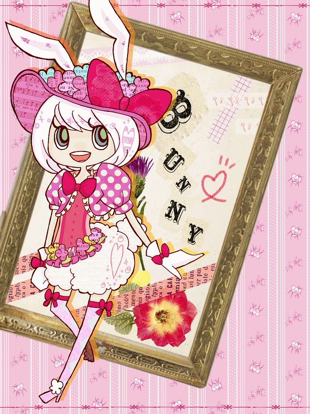 end bunny (disneyland and 1 more) drawn by ribbon8holic