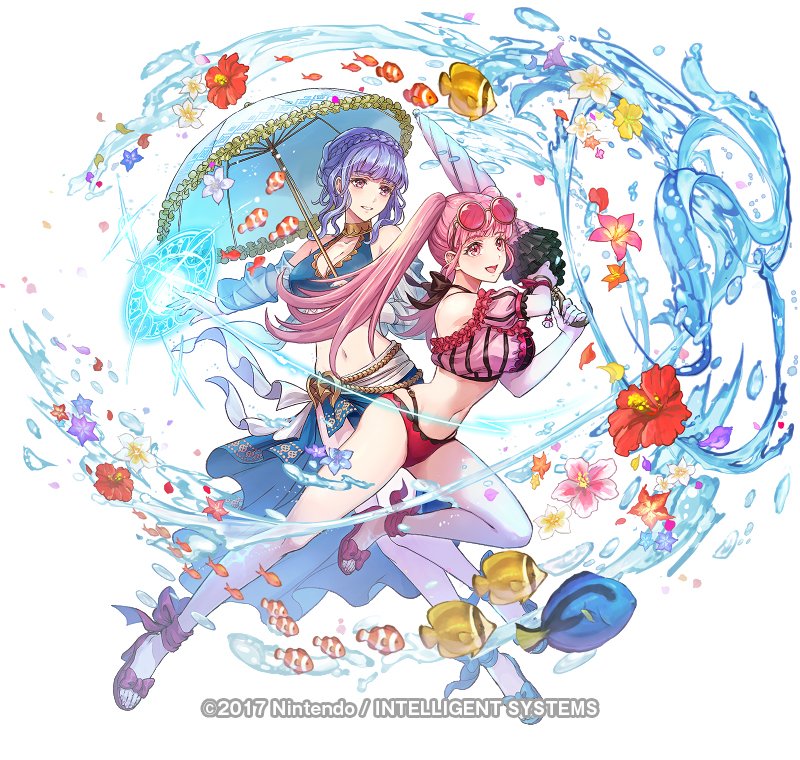 hilda valentine goneril and marianne von edmund (fire emblem and 2 more) drawn by nijihayashi