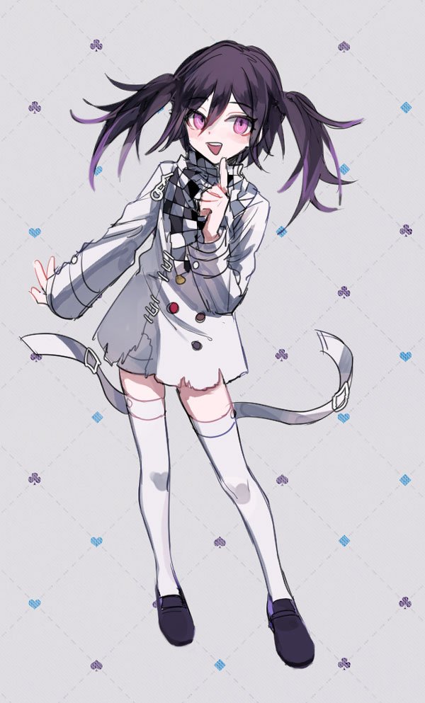 oma kokichi (danganronpa and 1 more) drawn by gddrv3