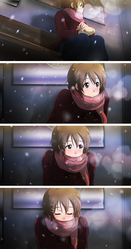 hirasawa yui (k-on!) drawn by 71_(nanaichi_drafting)