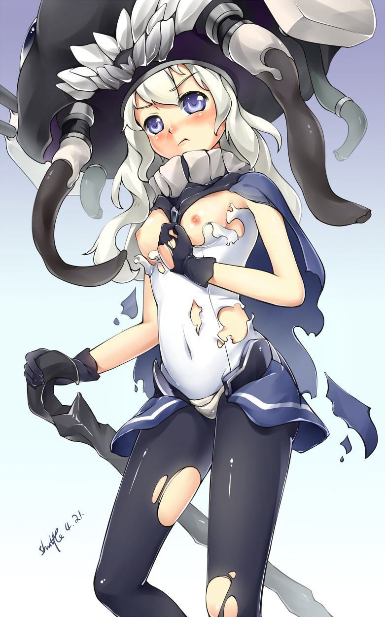 wo-class aircraft carrier (kantai collection) drawn by shuffle_(songdatiankong)