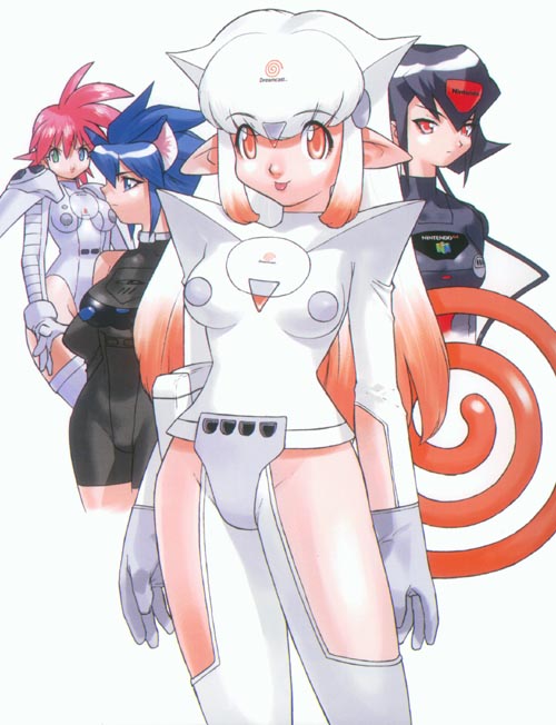 saturn (sega and 2 more) drawn by yoshizaki_mine