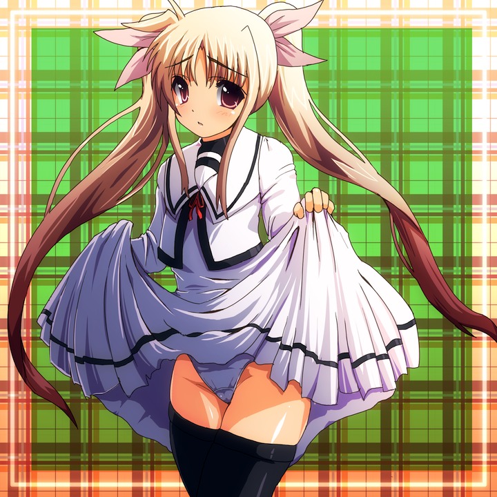 fate testarossa (lyrical nanoha and 1 more) drawn by fukudori