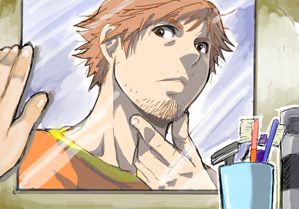 hanamura yousuke (persona and 1 more) drawn by chinjuu_hibakichi