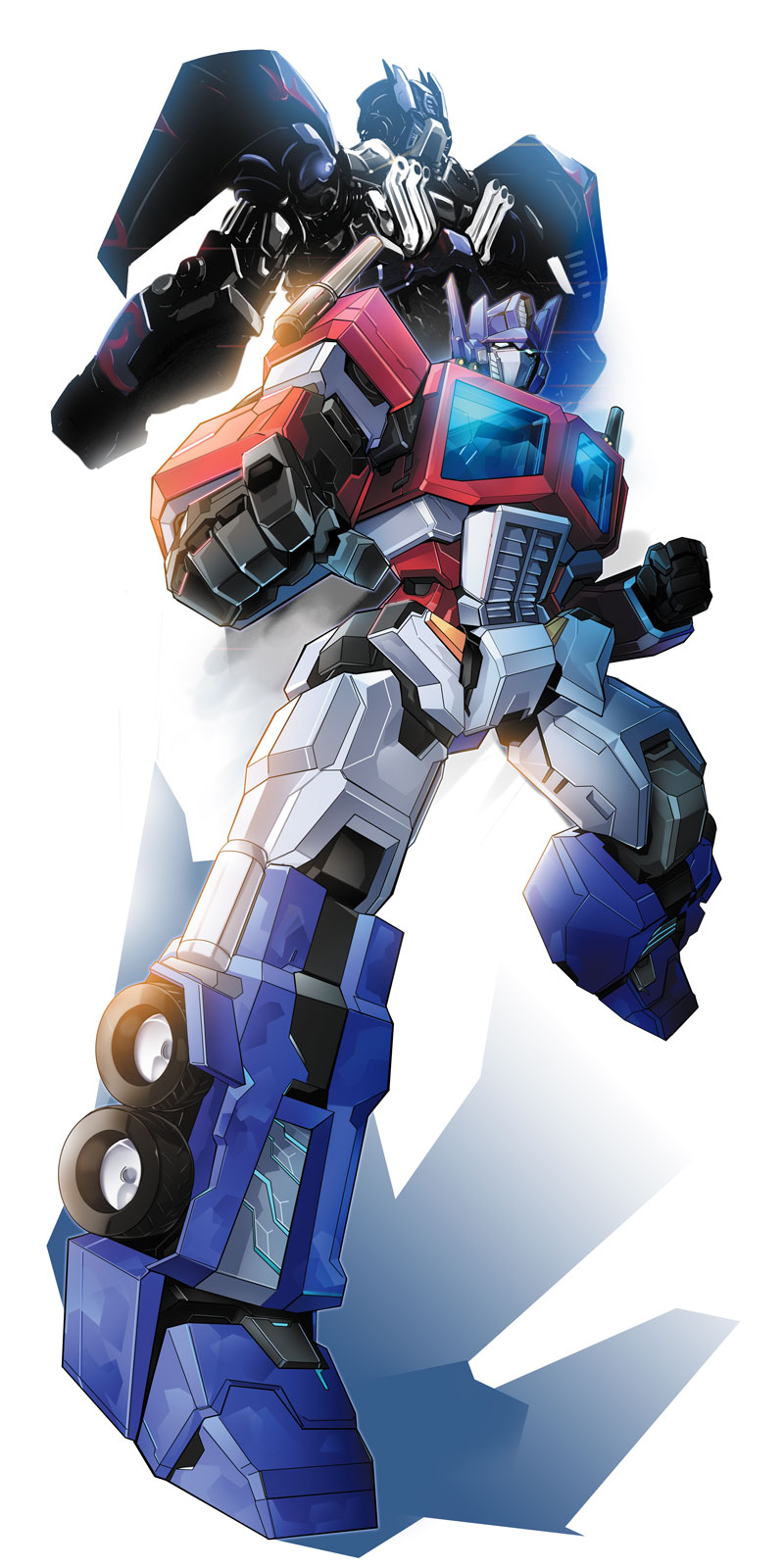 optimus prime (transformers and 2 more) drawn by deeple