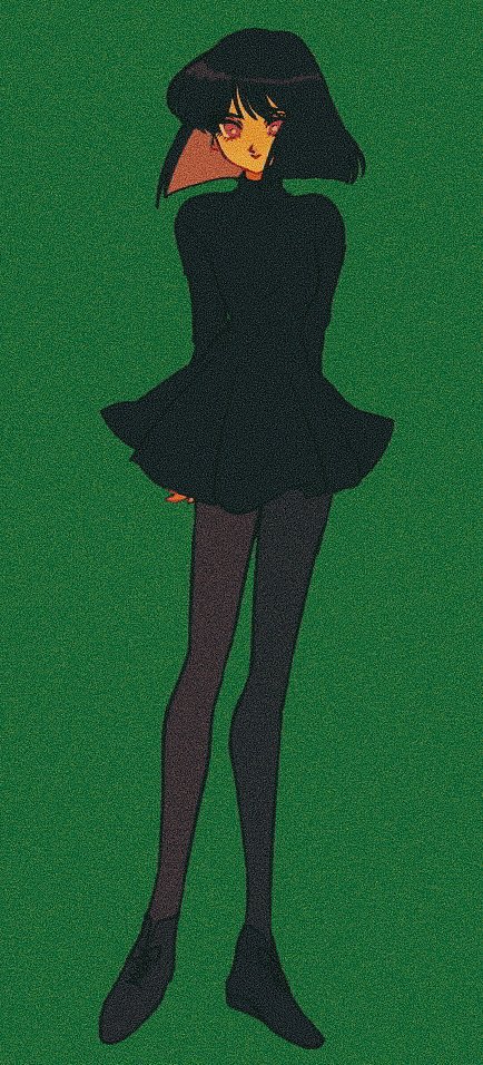 tomoe hotaru (bishoujo senshi sailor moon) drawn by pikurusu