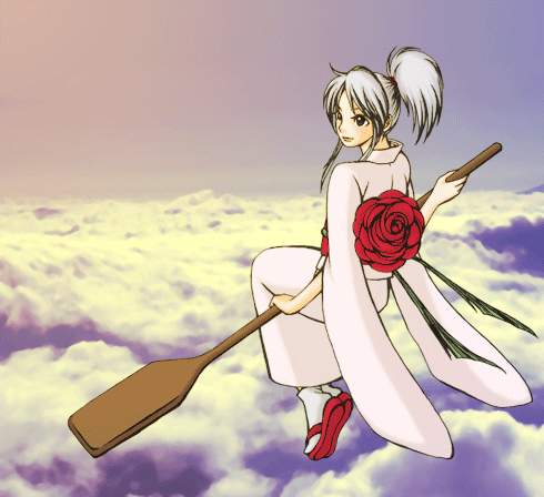 botan (yu yu hakusho) drawn by riepo_(nitro_bb)