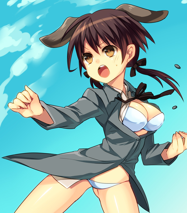 gertrud barkhorn (world witches series and 1 more) drawn by hxrxr