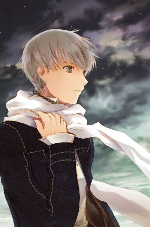 narukami yu (persona and 1 more) drawn by seiru_(prairie)