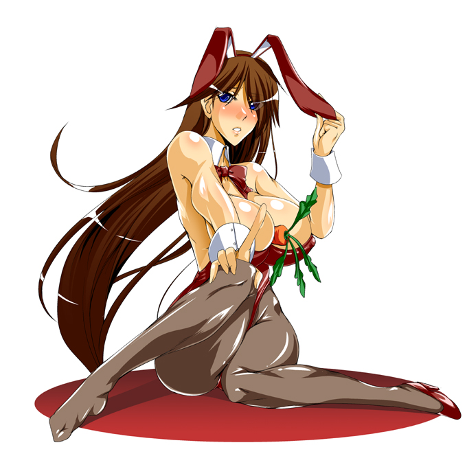 nyx and flame master nyx (queen's blade) drawn by kanten