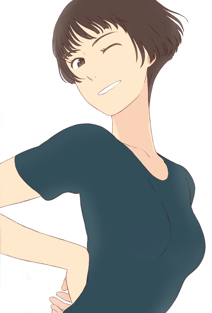 lisa (gake no ue no ponyo) drawn by jas_(littlecrime)